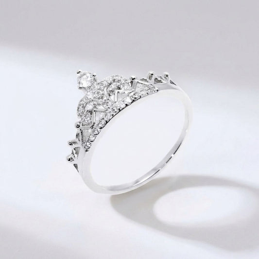 Vintage Silver Crown Band