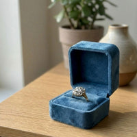 Vintage Crystal Ball Ring