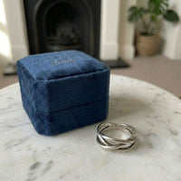 Chunky Adjustable Silver Ring