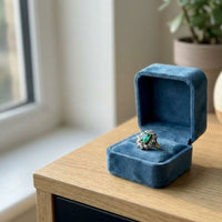 Vintage Emerald Zirconia Ring